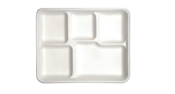 5 COMPARTMENT PLATE